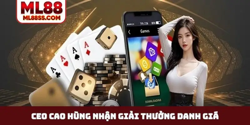 CEO Cao Hùng nhận giải thưởng danh giá