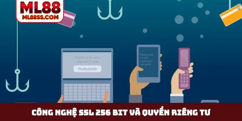 Công nghệ SSL 256 bit và quyền riêng tư