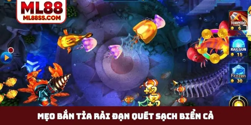 Mẹo bắn tỉa rải đạn quét sạch biển cả
