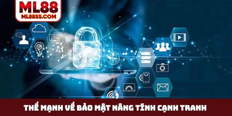 Thế mạnh về bảo mật nâng tính cạnh tranh